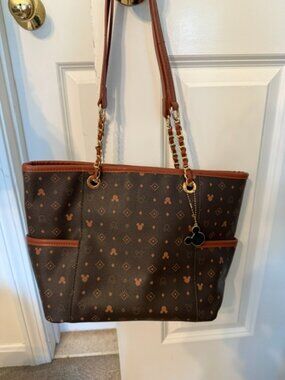 Disney Mickey Mouse Monogram Tote Bag